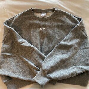 NikePhoenix Fleece Over-Oversized Crew Neck Sweatshirt